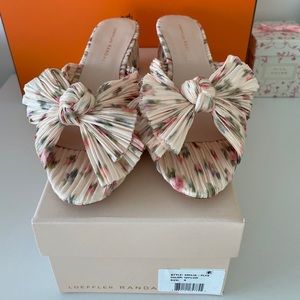 Loeffler Randall Emilia Pleated Knot Sandal